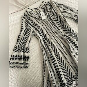 Boo Gemes Chelsea Dress in Black/White